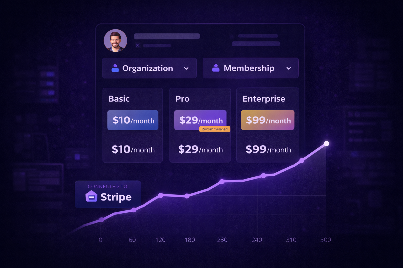 Subscription SaaS starter kit thumbnail